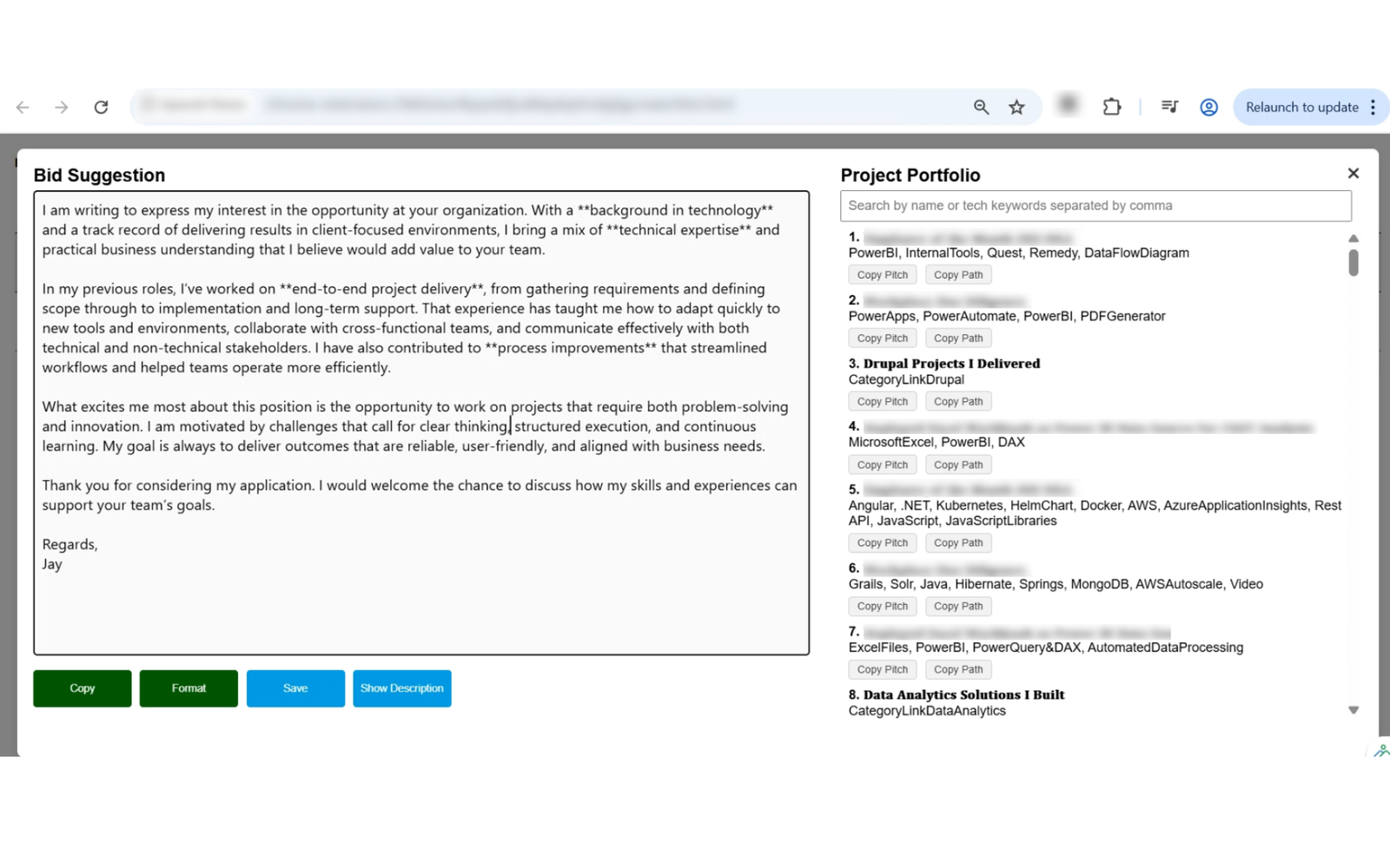 Job Intelligence & Proposal Engine
